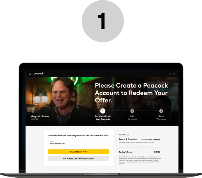 Step 1: Open the Peacock app on Xfinity Flex or X1.
