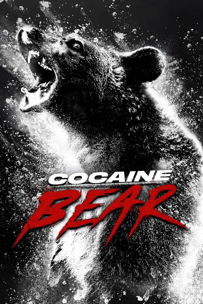 Cocaine Bear Vertical Art