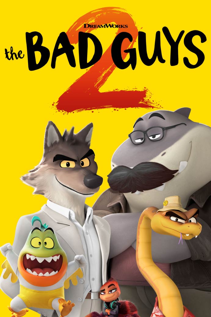 The Bad Guys 2 Vertical Art