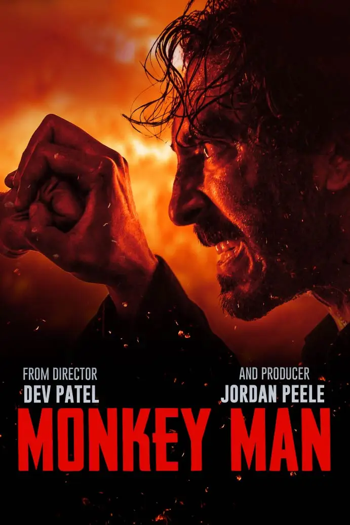 Monkey Man Vertical Art