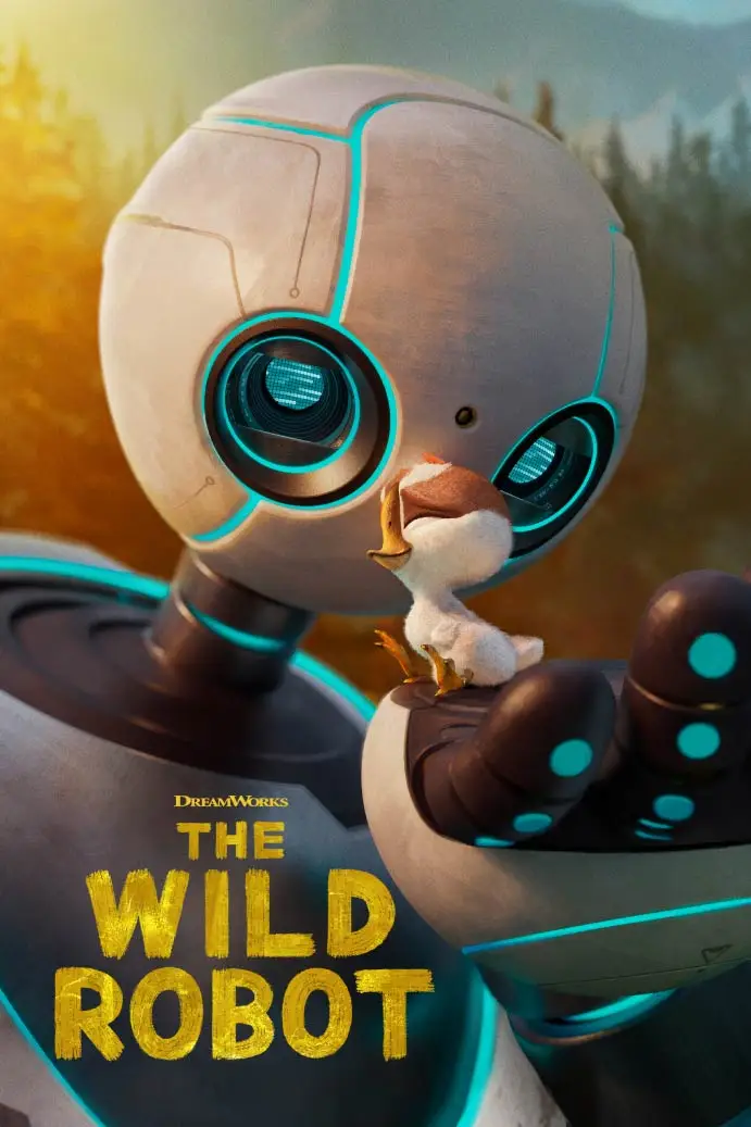 The Wild Robot Vertical Art