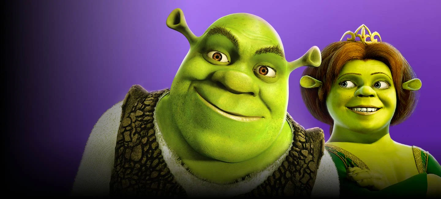 Shrek and Fiona Shrek 2 Hero 