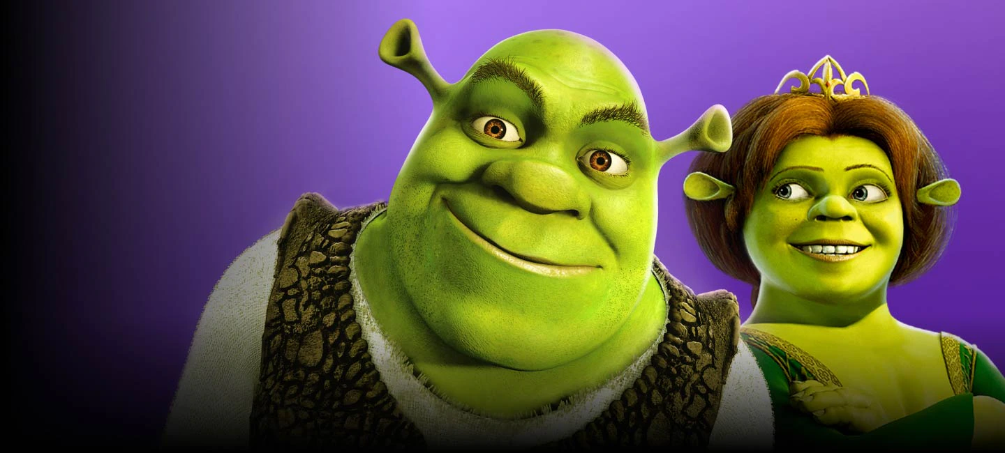 Shrek and Fiona Shrek 2 Hero
