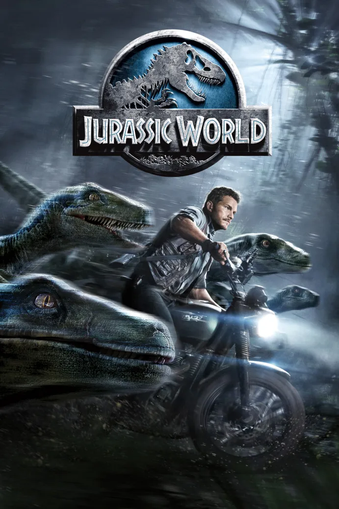 Jurassic World vertical key art