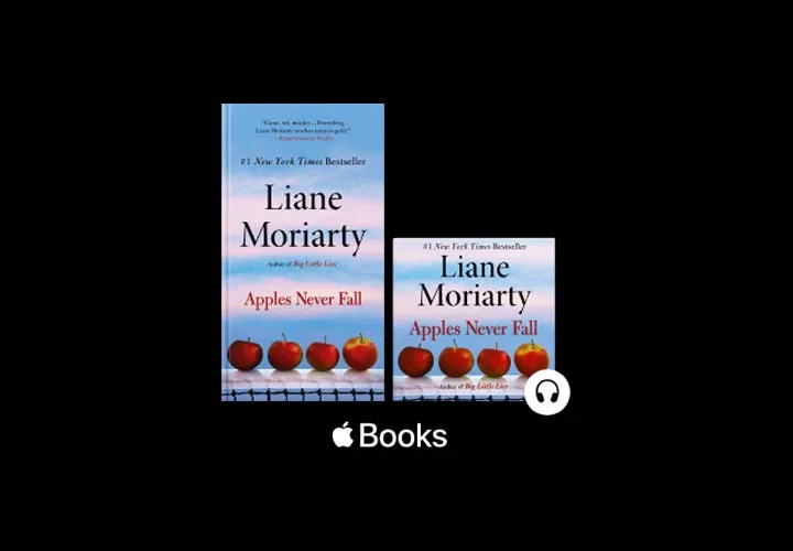 Apple Books - Apples Never Fall cover art graphic