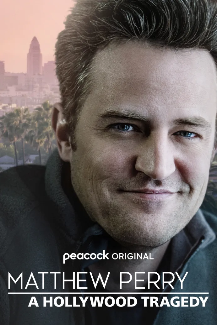 Matthew Perry: A Hollywood Tragedy vertical key art