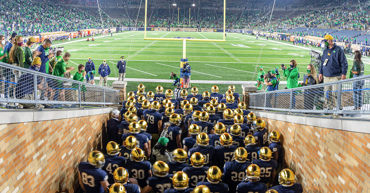 Watch Notre Dame Football Live Streaming Peacock Premium
