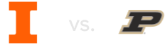 Illinois v Purdue Logo Image