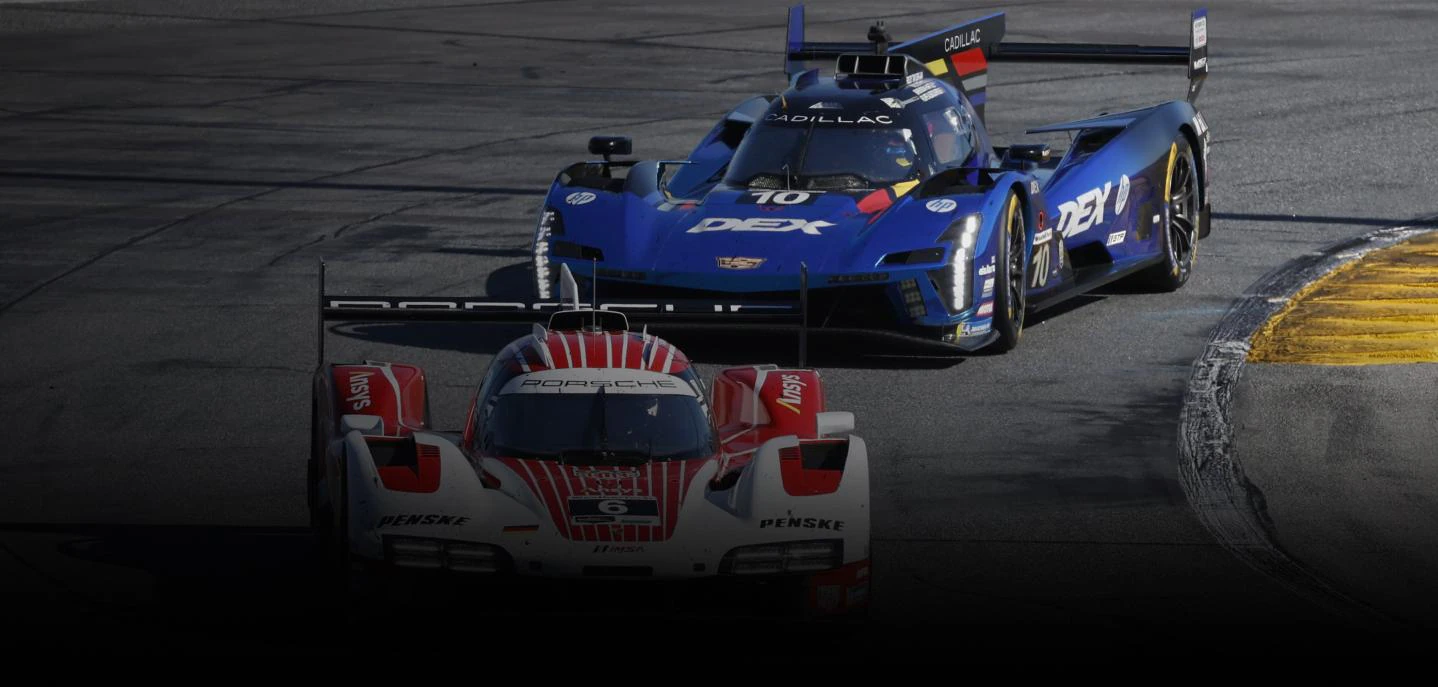 IMSA on Peacock hero image