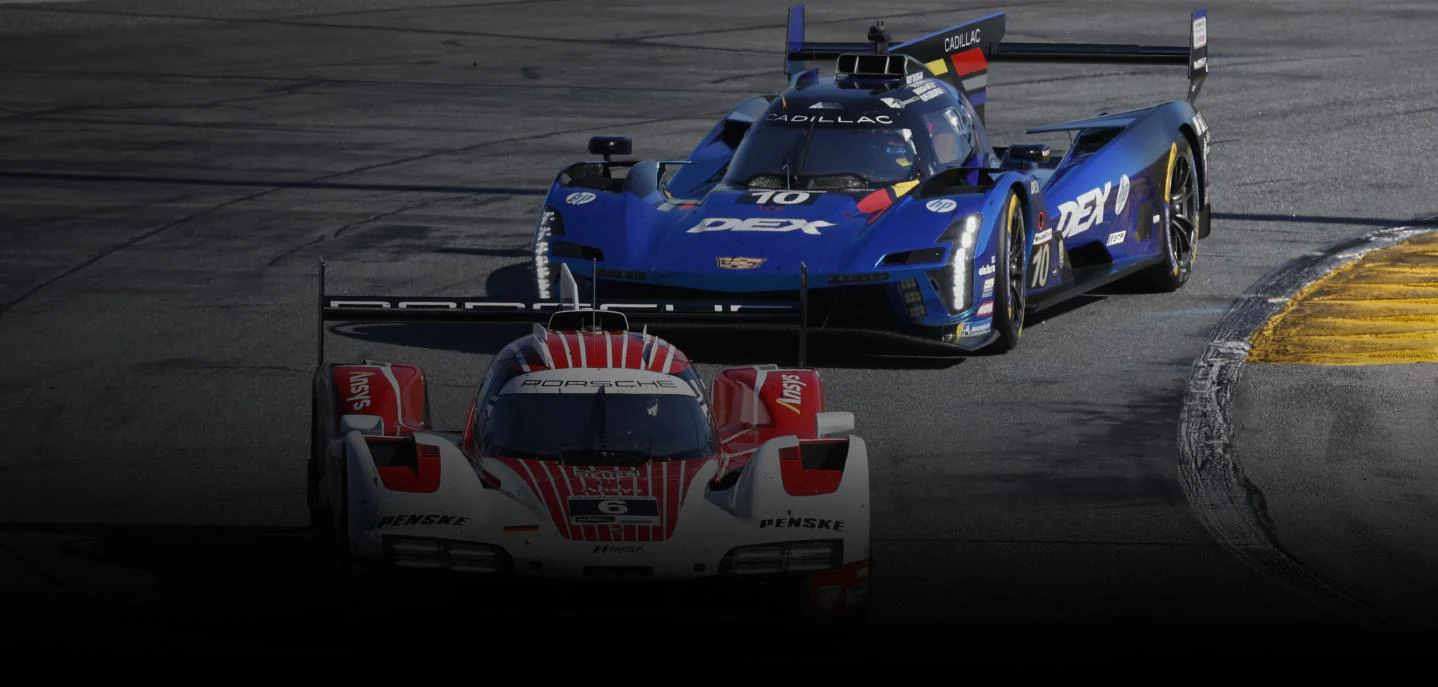 IMSA on Peacock hero image