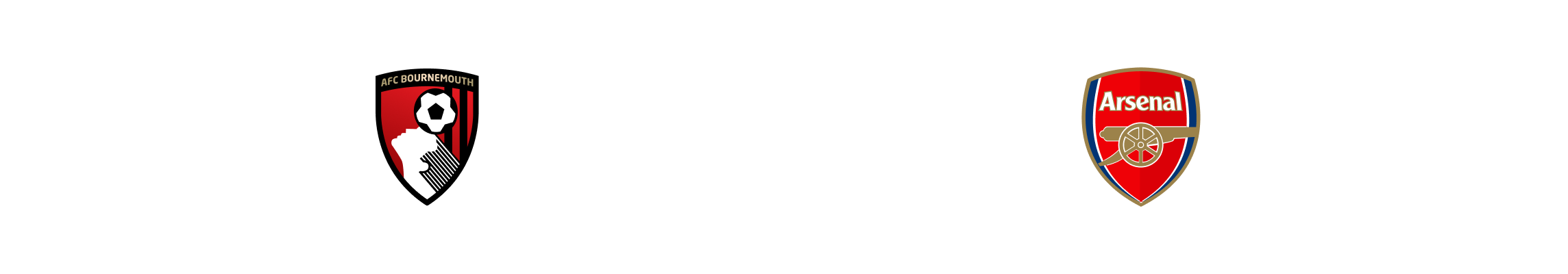 Bournemouth v. Arsenal Logos Image 