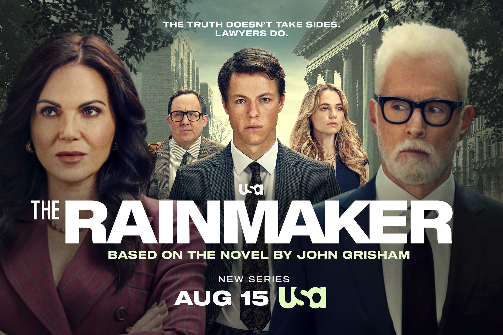USA Network's The Rainmaker Key Art