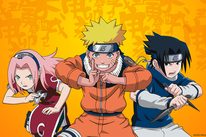 Sakura, Naruto, and Sasuke from Naruto