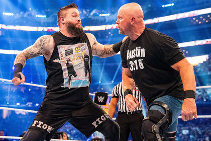 Kevin Owens vs. Stone Cold Steve Austin at WrestleMania 38