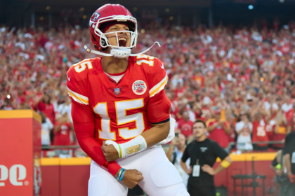 Patrick Mahomes, Quarterback of the Kansas City Chiefs, will play against the New York Jets on Sunday Night Football