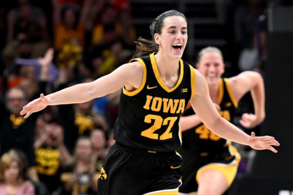 Caitlin Clark of the Iowa Hawkeyes in Big Ten Women's Basketball on Peacock