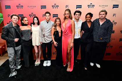 Next Gen NYC Cast at Premiere