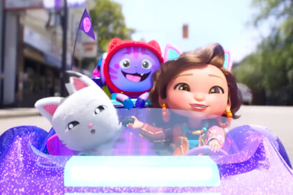 Animated characters in Gabbys Dollhouse The Movie (2025)