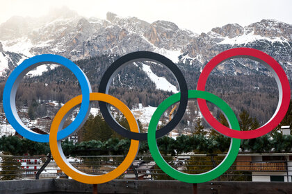 General Views Of Conrtina D'Ampezzo, 2026 Winter Olympic Games Host City