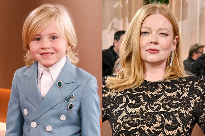 A split featuring Duke McCloud and Sarah Snook.