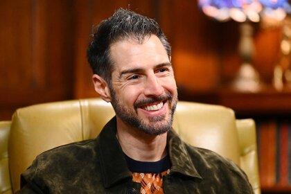 Rob Cesternino smiling on The Traitors Season 4 Episode 1.