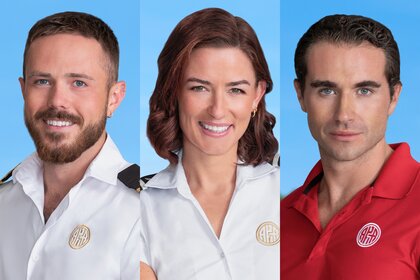 Split image of Nathan Gallagher, Aesha Scott, and Joe Bradley.