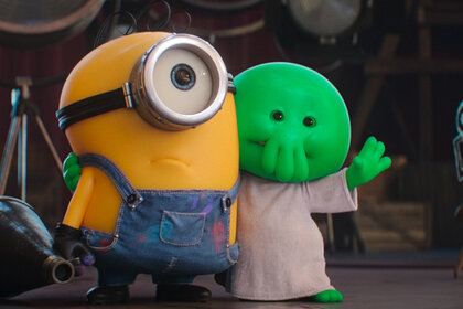 Trey Parker as the voice of Goomi from Illumination’s Minions & Monsters (2026).