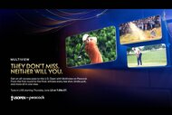 They don't miss. Neither will you. Watch the U.S. Open with Multiview on Peacock
