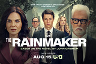 USA Network's The Rainmaker Key Art