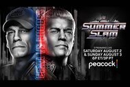 John Cena will face Cody Rhodes at SummerSlam, LIVE Saturday Aug 2 and Sunday Aug 3 at 6E/3P on Peacock