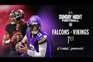 Michael Penix Jr. and J.J. McCarthy feature on Sunday Night Football: Falcons vs. Vikings LIVE Sept 14 at 7p ET on Peacock and NBC.