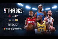 Nba Tip-Off 2025 features Rockets vs. Thunder and Warriors vs. Lakers Tuesday Oct 21 on Peacock and NBC