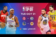 Stream the NBA Tip-Off featuring Rockets vs. Thunder Tuesday Oct 21 on Peacock and NBC