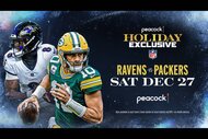 The Baltimore Ravens face the Green Bay Packers in the Peacock Holiday Exclusive LIVE Saturday Dec 27