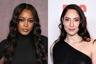 Split image of Ciara Miller and Tefi Pessoa.