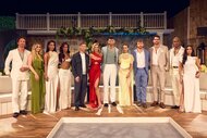 The Full cast of Summer House standing together at the Season 10 Reunion.