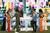 Beatriz Melanie Sincere Bryce in Love Island USA Season 8 premiere.