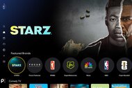 A view of STARZ programming available on the Peacock streaming app