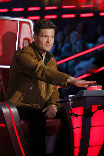 The Voice Season 28 Michael Bublé