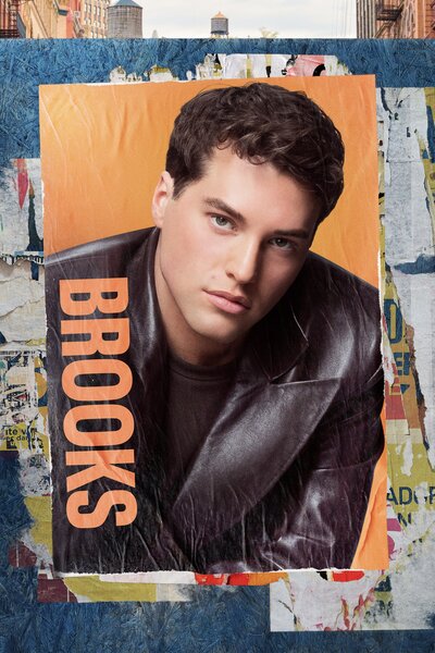 Brooks Marks on a poster in a NYC street.