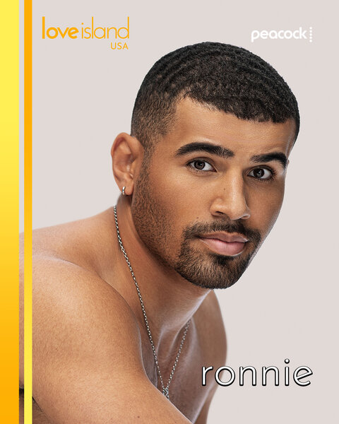 ronnie bombshell portrait love island usa season 8