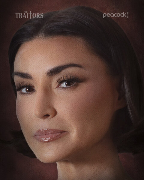 Bronwyn Newport's cast portrait in The Traitors Season 6.