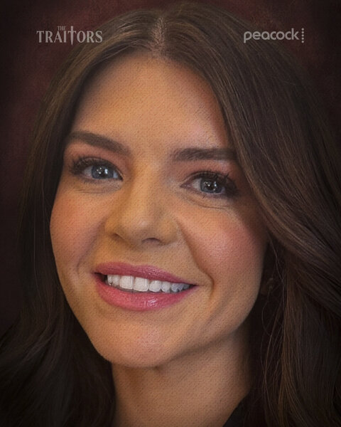 Casey Wilson's cast portrait in The Traitors Season 6.