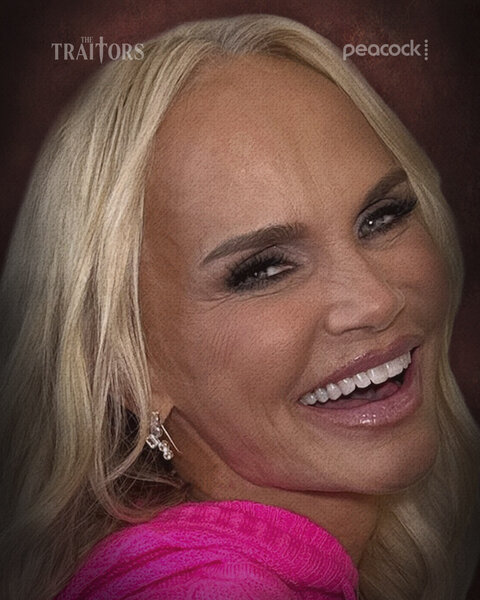 Kristin Chenoweth's cast portrait in The Traitors Season 6.