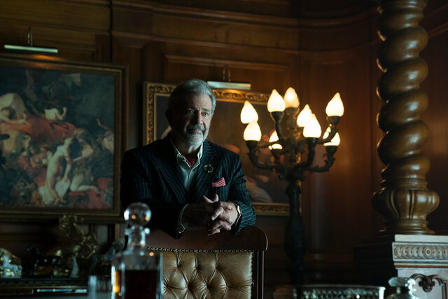 Mel Gibson as Corman in The Continental: From The World of John Wick
