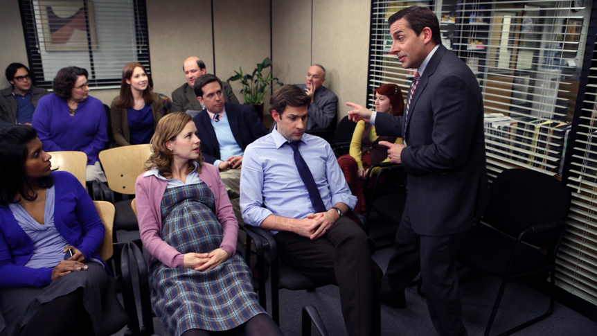 Michael Scott (Steve Carrell) in The Office