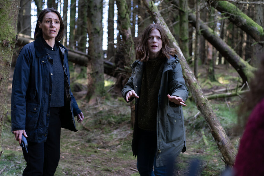 Suranne Jones (L) and Rose Leslie (R) in Vigil