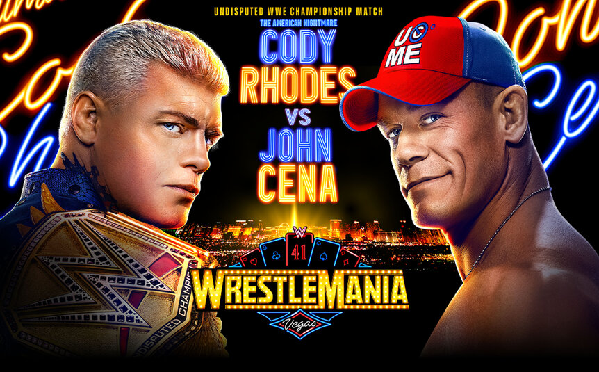 Wrestlemania 41 Crm Key Art Peacock 2025 Cenacody 16x9 4k