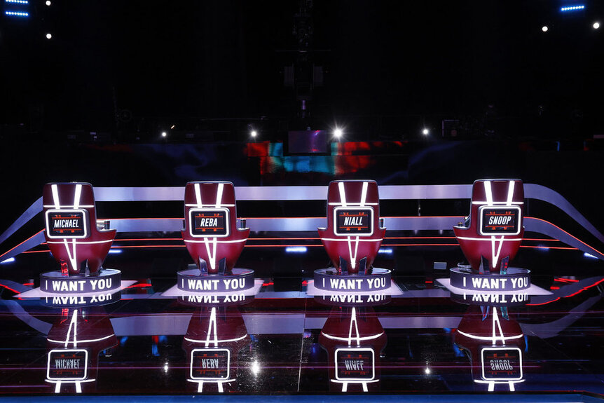 The Voice Season 28 Coaches Chairs