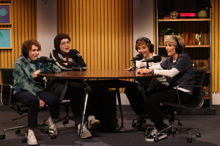 SNL Season 51 Sabrina Carpenter Boys Podcast